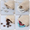 InnoHHustle 20 Pcs Premium Burlap Bags with Drawstring Mini BurlapBags
