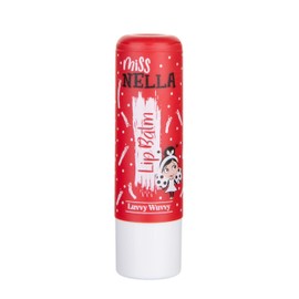 Miss Nella Luvvy WUVVY Hypoallergenic Lip Balm Especially for Children, Red, Non-Toxic, Odourless Make-Up, Perfect for Sensitive Skin