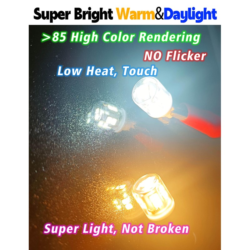 T5 T10 Wedge Base Led Bulbs 12-24V Low Voltage Landscape,