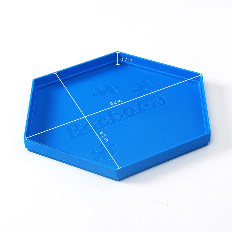 Becko US Stackable Puzzle Sorting Trays Jigsaw Puzzle Sorters with