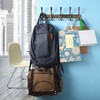 Dseap Wall Mounted Coat Rack - 5 Tri Hooks, Heavy