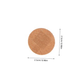 OHPHCALL Portable Toe Finger Bandages 80pcs Round Bandages Breathable Flexible Fabric for Outdoor Travel