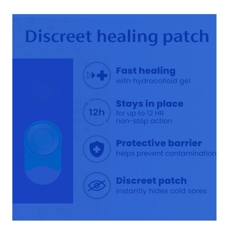 Mederma Cold Sore No Touch Discreet Healing Patch, 12 Hour