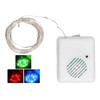 Pilipane Christmas Music Fairy Lights with Voice Sensor for Indoor