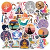 UDNFHL 100 Yoga Themed Stickers, Creative Graffiti Stickers That Can