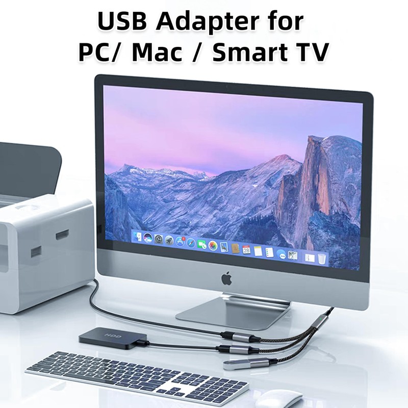 MIXVIRGO USB C Splitter 1 in 3 USB-C Out, USB