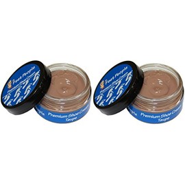 FeetPeople Premium Shoe Cream 1.5 Oz, 3 Pack, Taupe