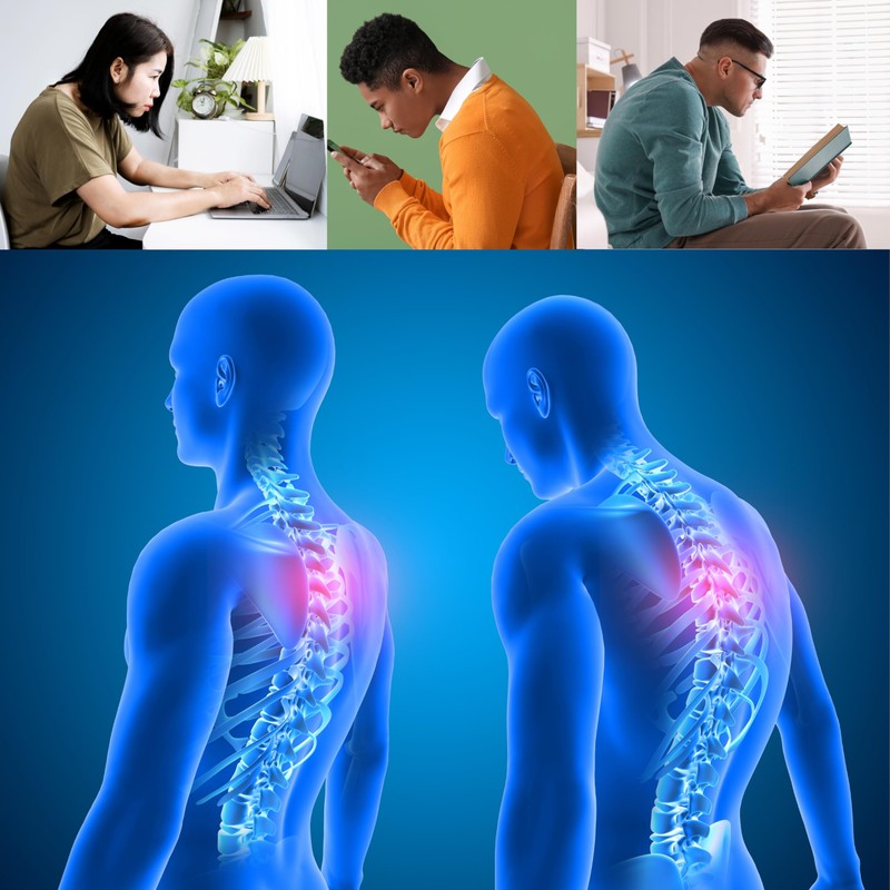 Posture Corrector Brace, Adjustable Back Support