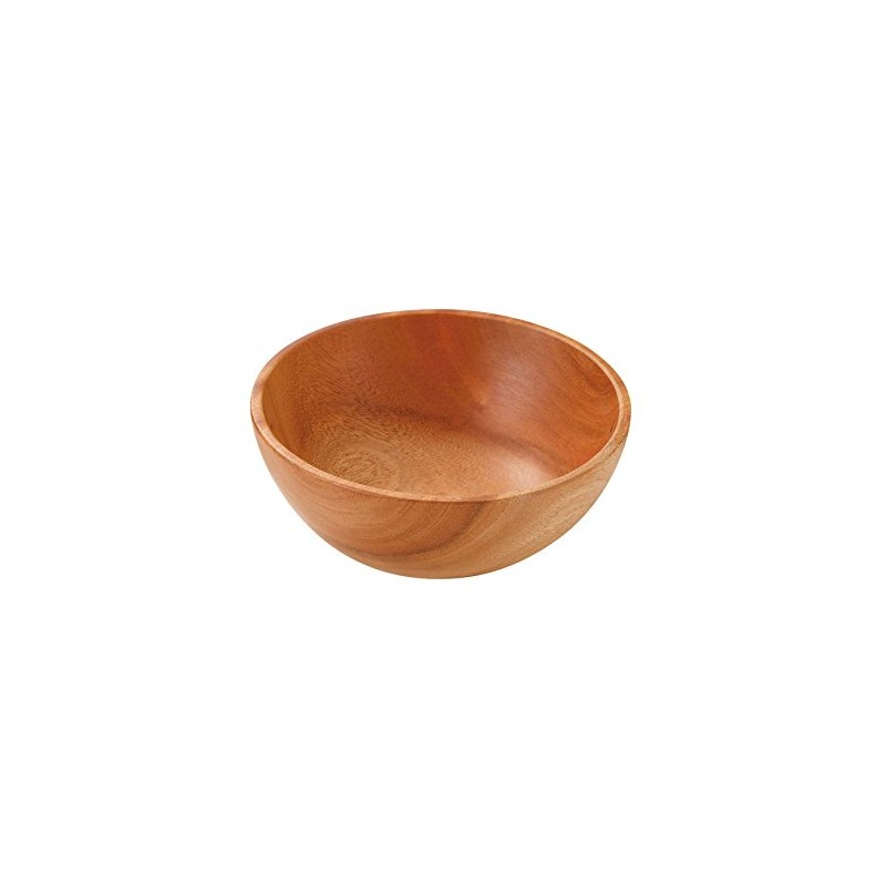 Captain Stag UP-2551 Wooden Tableware, Bowl, Outer Diameter 6.3 inches
