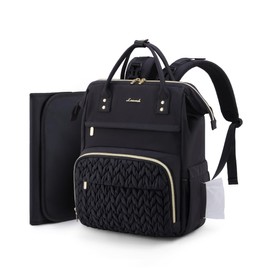 LOVEVOOK Diaper Bag Backpack, Baby Bag with Changing Station for Moms & Dads, Large Waterproof Mommy bag with Stroller Buckles, Travel Essential Baby Shower for Boys and Girls
