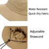 Xixiuly Bucket Hat for Women Men, Water-Resistant Quick Dry Packable