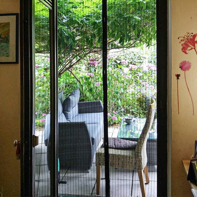 MYCARBON Magnetic Fly Screen Door, Upgrade Enhanced Screen Mesh, Powerful