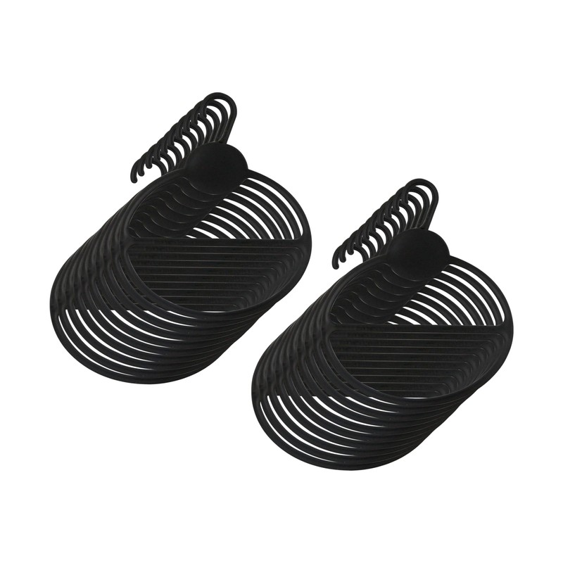 SSWBasics Black Scarf Hanger - Pack of 50