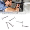 100Pcs Self Drilling Screw M4.2x25 Round Washer Stainless Steel Fastener