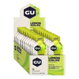 Gel Energético Gu 12 Piezas, Sabor Lemon Sublime                                                                                                      