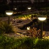 Ensenior 6-Pack Solar Lights Outdoor, Auto ON/Off 3000K LED Solar