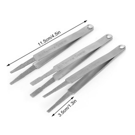 Caoeal 3Pcs Diamond Tip Electrical Connector Cleaner Set, Electrical Terminal Cleaner, Auto Repairing Hardware Tool for Small Electrical Spade Pin Connector