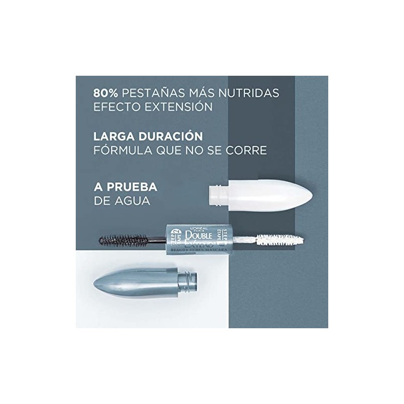 L'Oreal Paris, Mascara De Pestañas A Prueba De Agua Double