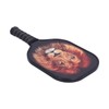 LEIJIAER Pickleball Paddle Set Carbon Fiber Face Racket with 2Pcs