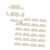 OSALADI 50Pcs Angel Wing Felt Patches Durable DIY Accessories for