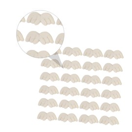 OSALADI 50Pcs Angel Wing Felt Patches Durable DIY Accessories for Clothing Home Textiles Crafts Decor for Creative Projects