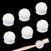6 Pieces Toothbrush Holder with Suction Cup, Wall-Mounted Toothbrush Holder,