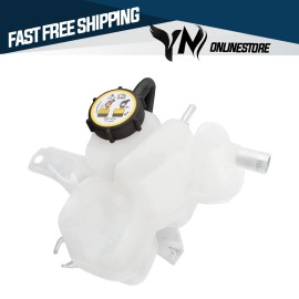 Unbranded Coolant Reservoir Bottle Tank with Cap Compatible with For-d Escape 2001-2012