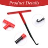 Exhaust Spring Hook Metal, Motorcycle Spring Compressor Spring Puller, T-Handle
