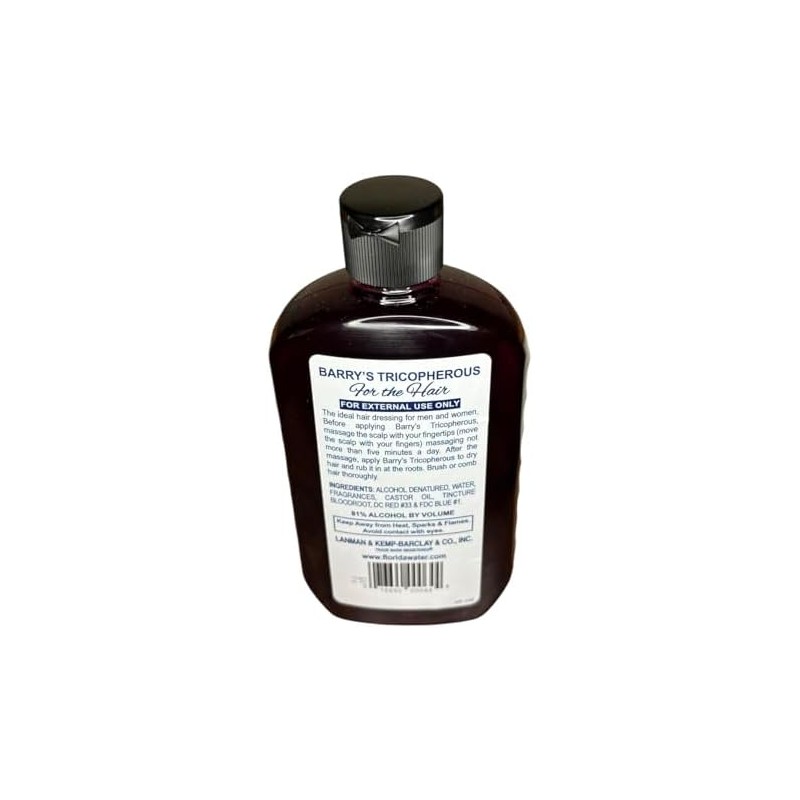 BARRY’S – Loción capilar Tricopherous para el cabello 236 ml