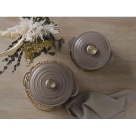 Le Creuset Light Gold Pots Stainless Steel Knob for Pots (M/2.0 inches (50 mm), Oven Safe