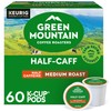 Green Mountain Coffee Roasters Half Caff, Keurig Single Serve K-Cup