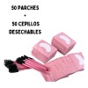 Kit De 50 Parches  50 Cepillos Incluye Envío                                                                                                          