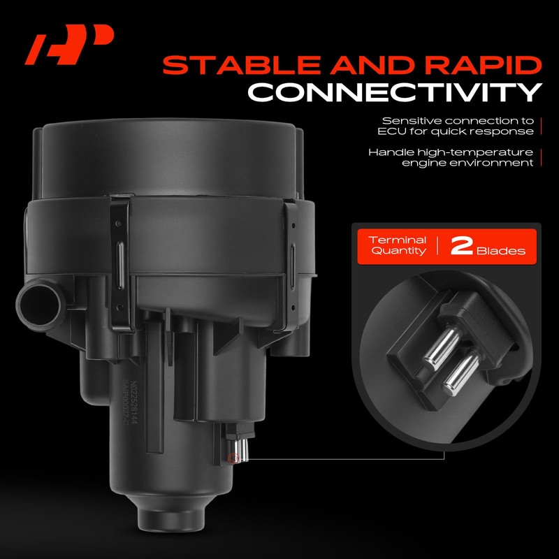 A-Premium Secondary Air Injection Smog Pump Compatible with 2004-2009 Mazda