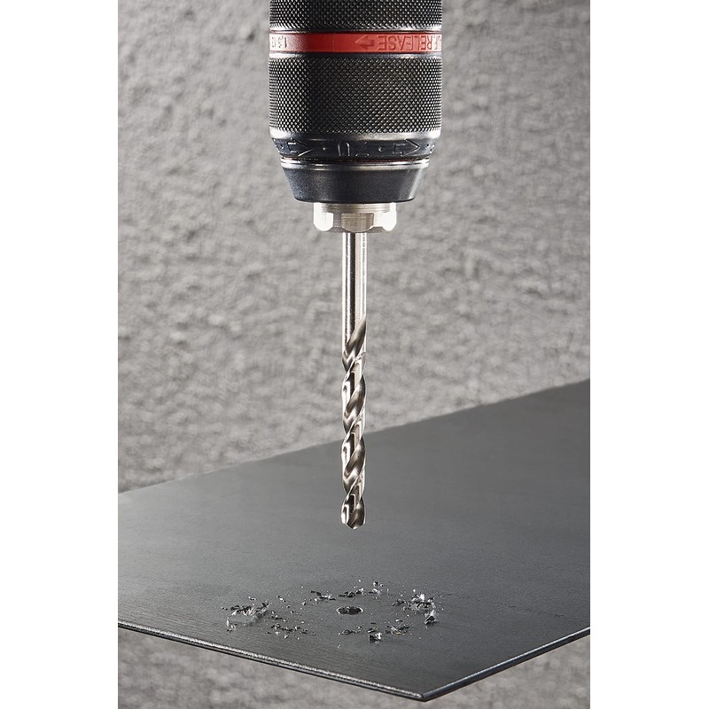 wolfcraft HSS Metal Drill Bit Set, 13 Pcs., Ground I