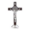 POFET Crucifix Jesus Christ Cross Statue Figure for Car Home