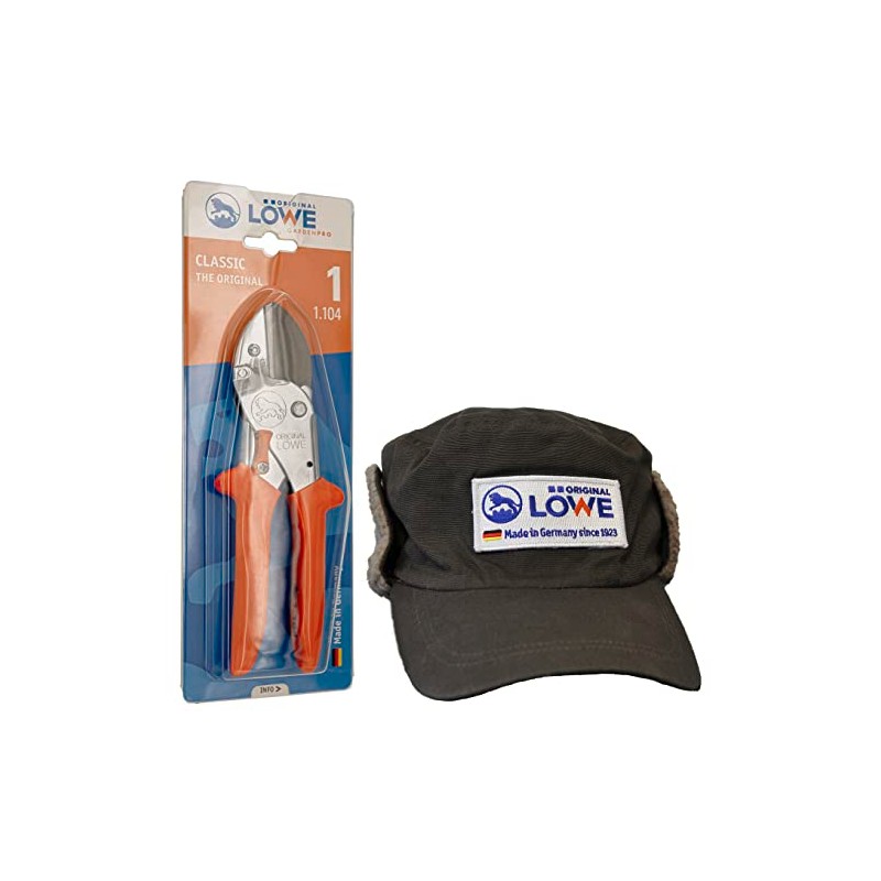 Original LÖWE 1 Professional Anvil Secateurs 1.104 with Stainless Steel
