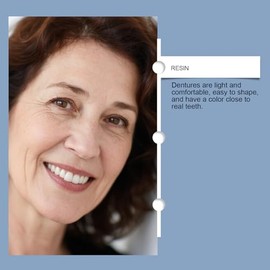 Generic Dientes postizos moldeables, prótesis dentales de silicona, para hombres y carillas dentales para mujeres - Juego a juego superior e inferior,