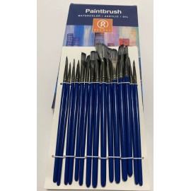 Rosmax Paintbrush Watercolor, Acrylic, Oil, Artwork For ￼Artist