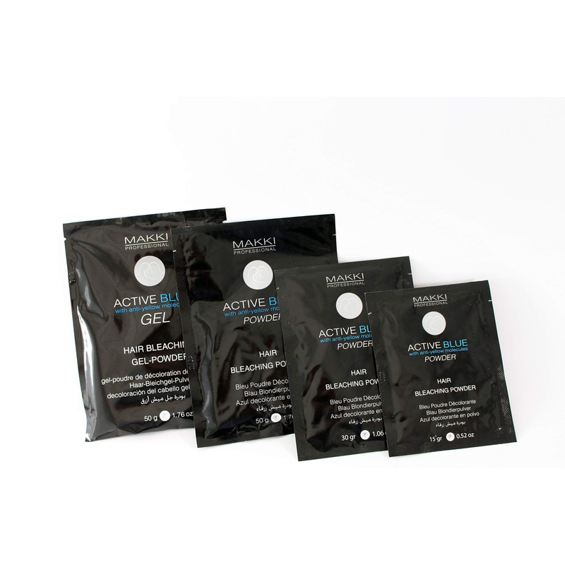 Active Blue Hair Bleach Bleaching Powder with ANTI YELLOW molecules