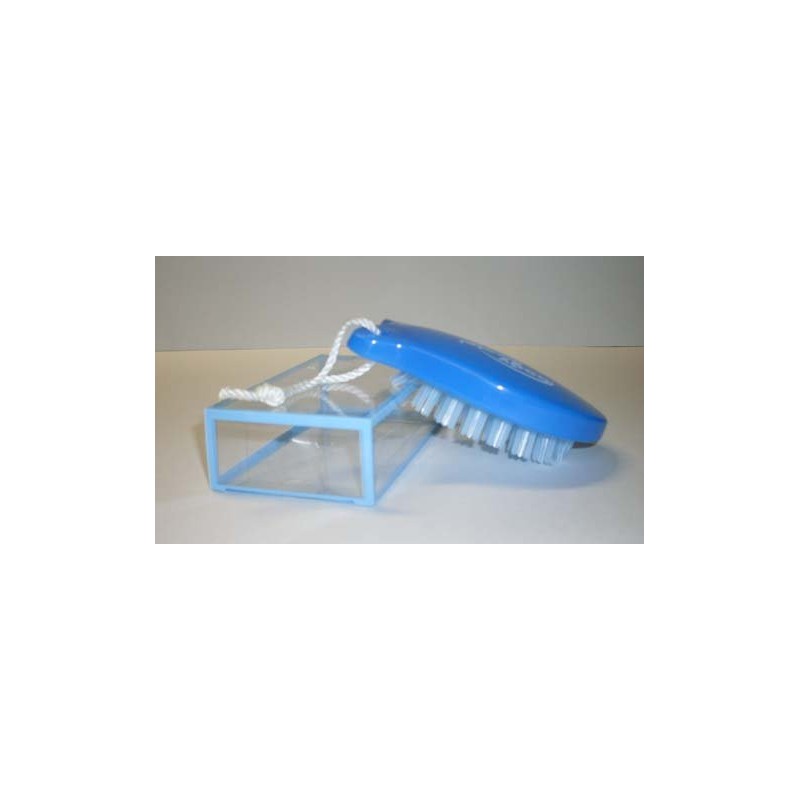 Body & Sole Hand Brushes, 3 Packs (Blue, 3 Pack)