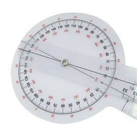 360° Calibrated Goniometer Angle Medical Joint Ruler Angle Inclinometer Ruler