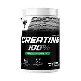 TREC Nutrition Creatine 100% 600g - Advanced Formula with Vitamin C & Sodium for Optimal Gym Recovery, Muscle Building, and Performance - 120 Servings