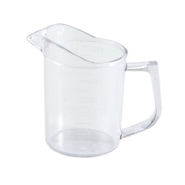 Winco 1-Cup Polycarbonate Measuring Cup