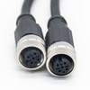 Elecbee M12 Connector 5 Pin A-Code Female to Female Double