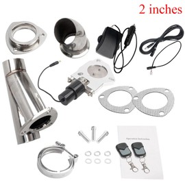 2inch Electric Exhaust Valve Y Pipe Kit Set With Remote Control