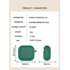 FTRONGRT Case Compatible with AirPods 4 2024, Soft TPU, Scratch-Resistant