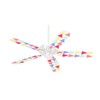 Triangles Light - Ceiling Fan Skin Kit fits most 42