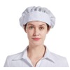 Nanxson 3pcs Chef Hat Adjustable Food Service Hair Nets Kitchen