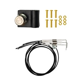 Donminggl Grill Igniter Kit Compatible with Oklahoma Joe's Longhorn Combo 15202029 16202046 18202083 & Charbroil Deluxe 463714514 463714915 Smoker Igniter Parts