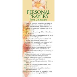 Personal Prayers from Colossians 50-Pack